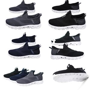 Chaussures paresseuses One Step pour hommes, grande taille, mode printemps et automne, décontractées, tricotées, respirantes, en maille, chaussures de sport antidérapantes, bonnes chaussures, nouvelle collection