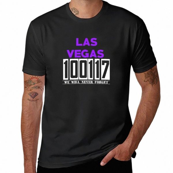 nouveau tournage de Las Vegas |10/01/2017 |Nous n'oublierons jamais T-Shirt T-Shirt uni mignon hauts hommes cott t-shirts T8ED #