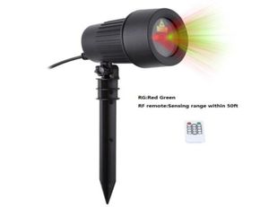 Nouveau projecteur Laser Light Stars RGB RG Roating Landscape Laser Laser Imperproof Lawn Light Wall Decoration intérieur Outdoor8870134