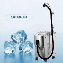 Nouveau refroidisseur de peau au Laser réduire la douleur refroidisseur de peau Machine de beauté dispositif de refroidissement à l'air Machine de refroidissement de la peau à Air froid pour le traitement au Laser