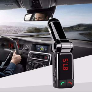Kit Bluetooth universel pour voiture, nouveau, récepteur Audio sans fil FM, transmetteur, lecteur MP3, mains libres, chargeur USB, modulateur de diffusion