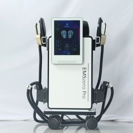 Nieuwe gelanceerde 2024 Emszero Body Sculpting Machine 4 Handvat RF EMSLIM Neo EMS Hiemt Spieropbouw Vetreducties Apparaat