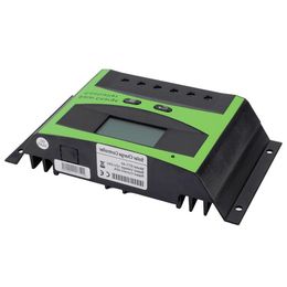 Livraison gratuite nouveau LCD 40A 12 V/24 V Autoswitch panneau solaire régulateur de batterie contrôleur de charge en gros Uqsfu