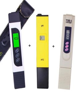 NIEUW LCD Display EC TDS -meter met achtergrondverlichting pH Tester ATC TDS Monitor PPM Stick Water Purity Waterkwaliteit Test4524192