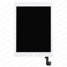 10 stks LCD-scherm Touchscreen Digitizer Vervanging Assembly voor iPad Air 2 Gratis verzending