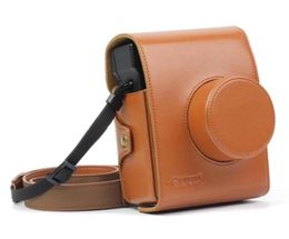 Nouveau sac en cuir pour appareil photo pour Lomography Lomo039 Instant Automat Brown6780775