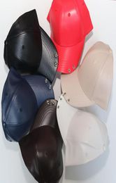 Nouveau cuir Snapback Caps exclusif design personnalisé marques casquette hommes femmes réglable golf baseball chapeau casquette hats8360698