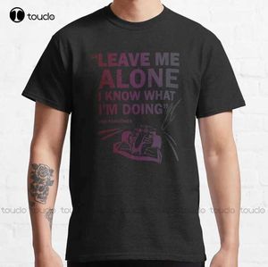 T-Shirt unisexe en coton pour fille, classique, Leave Me Alone, Kimi Raikkonen F1, anniversaire