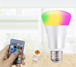 Nouvelle ampoule LED Amazon ALEXA Google HOME, ampoule intelligente vocale, compatible avec la lumière intelligente audio LL