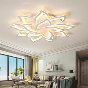 Nieuwe LED -kroonluchter voor woonkamer Slaapkamer Huis Modern Led plafond Kroonluchter Lampverlichting Hanger PLIFILING LICHTING FICTURE252L