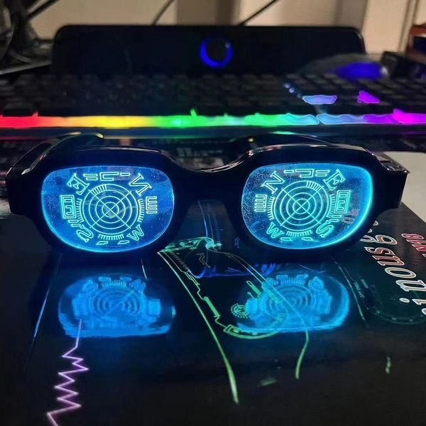 Nouvelles verres émettants à LED Conan avec le même type de lunettes électroluminesures de la personnalité de PROF PROF PROM