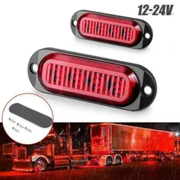 Nuevo indicador lateral LED Luz de liquidación Indicador de lámpara naranja 12V-24V Camión Remolque Caravanas Lente Luces laterales Accesorios de repuesto al por mayor