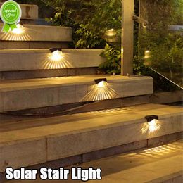 Nieuwe LED Solar Trap Lamp Outdoor Waterdichte Tuinverlichting Hek Binnenplaats Landschap Stappen Lampen Zonne-energie Licht Voor Tuin Decor
