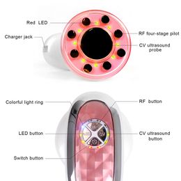 Nouveau LED ultrasons Cavitation RF corps soins du visage appareils Machine gros brûleur RF radiofréquence Lipo ultrasons masseur beauté