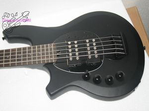 Nouvelle main gauche 5 cordes basse noir personnalisé guitare basse électrique OEM livraison gratuite