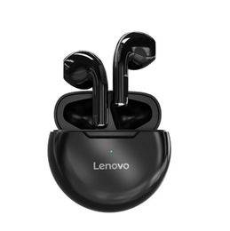 NIEUWE Lenovo HT38 Draadloze Bluetooth 5.0 Koptelefoon Waterdichte TWS Stereo Geluid Touch Control Gaming Headset Oordopjes met Microfoon