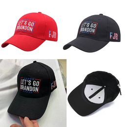 NIEUW Let's Go Brandon FJB Baseball Cap Four Seasons Outdoor Sun Cap Borduurwerk Snapback vrouwen Men Men Mode Dad Hoed