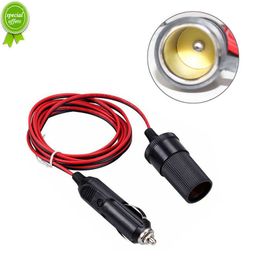 NIEUW LICHT POWER SOCKET -ADAPTER Verlengingskabelverlengingskabel 2m/5m Auto Sigaar Atapter Adapter Socket Lader lood