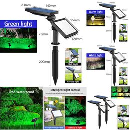 Nieuwe lichten verstelbare buitenopbodemalen lamp IP65 Waterdichte wandverlichting voor Lawn Garden Decoration Light