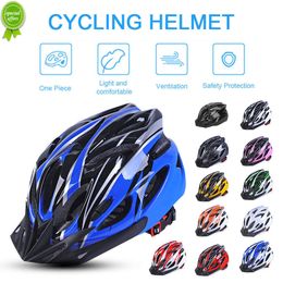 Nouveau casque de moto léger casque de vélo de route hommes femmes pour la sécurité de l'équitation casque de vélo adulte vélo vtt livraison directe