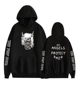 Nieuwe Lil Peep Mannen Hoodie Sweatshirt Herfst Winter Mannelijke De Peep Show Katoen Fleece Zwart Wit Hoodies Hoody Sweatshirts Y1031240