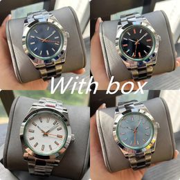 Nouvelle montre automatique limitée en acier inoxydable GD2813 mouvement 40MM montre pour hommes montres 316L cadran bleu montres