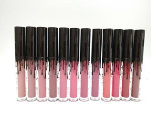 Nouveau Lip Gloss Set Rouge à lèvres liquide 12 couleurs Maquillage Lèvres Crème pour les lèvres Naturel Longue durée Navire libre