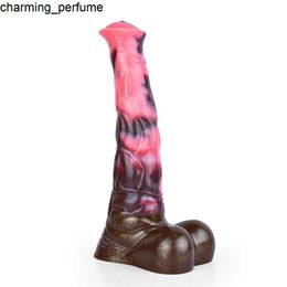 Nieuwe lijst Realistische Horse Dildo Big Animal Anal Plug Fantasy Silicone Dildo Seksproducten Volwassen producten