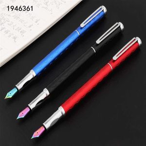 Nuevo listado moda de alta calidad 3703 Color Fountain Pen Student School Suministes Pen a tinta