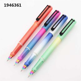 Nouvelle annonce haute qualité 6065 couleur corps fournitures scolaires étudiant bureau papeterie couleurs plume stylo plume encre