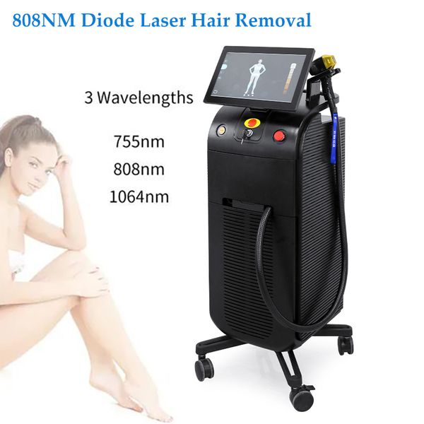 Machine d'épilation professionnelle au Laser, 808nm, équipement de beauté, indolore, approuvé CE, nouvelle collection