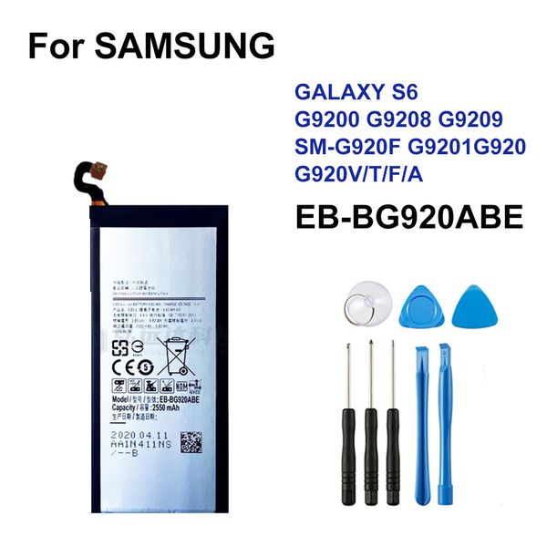 Nueva batería de polímero de litio para Samsung Galaxy S6 Edge/Plus S7 Edge S8 Plus+ S9 Plus S10 S10E S10 Plus J5 Pro J7 Pro