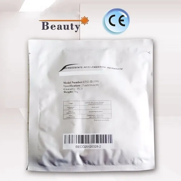 Nouveau chargement Membrane antigel pour Membrane antigel amincissante à froid Cryo Pad pour cryolipolyse DHL #005