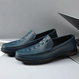 Nouveaux mocassins Chaussures pour hommes Sole des chaussures de conduite respirante Business Casual Men Chaussures Chaussures
