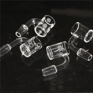 Roken Nieuwe Logo Quartz Banger 10mm 14mm 18mm Mannelijke Vrouwelijke Dikke Bangers Domeloze Nail Voor DAB RIG BONG