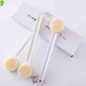 New Long handle soft bristle shower brush bath brush adult back cleaning brush body scrubber shower hair brush exfoliating brush