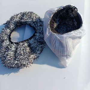 Nouveau couvercle de tête de brosse à eau à Long manche, brosse de lavage de voiture, housse de brosse de vadrouille en peluche, housse de remplacement en tissu