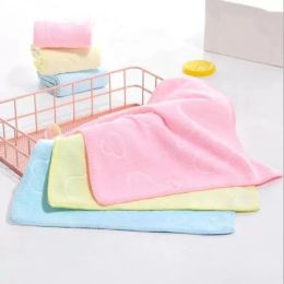 Nouveau Joli Stock pour bébés, serviettes de lavage pour enfants, polissage, séchage
