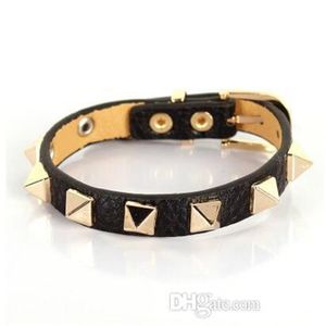 nieuwe MOOIE Mode ster stijl damesarmband en snoep veelkleurige Vrouwen riem klinknagel armband voor Gift 5187qs275v