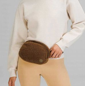 Nouveau lu ceinture sac modèles officiels dames sport décontracté taille extérieur messager poitrine capacité sacs à bandoulière lululemens