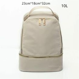 Zeskleurige hoogwaardige buitenzakken Student Schooltas Backpack Ladies Diagonale tas Nieuwe lichtgewicht rugzakken Dames Yoga Buitenzakken