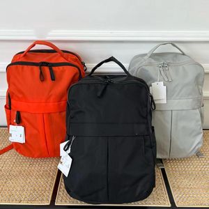 new lu Yoga Bag Sports bag Everyday Backpack large capacity multifunctional fitness bag 23L Outdoor school bag backpack logo