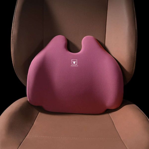 Nouvel oreiller de soutien lombaire pour chaise de bureau de voiture, coussin de dos en mousse à mémoire de forme, soutien relaxant, soulage la Fatigue pendant la conduite au bureau