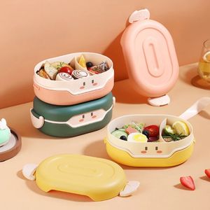 Nouvelle boîte à lunch Boîte BPA BPA BOTO GRATUITS Bento Microwave Dingeware Food Storage Rangement Containeur Soup Boîte à lunch pour les enfants - Pour la vaisselle au micro-ondes