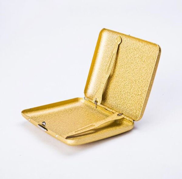 Nouveaux étuis à cigarettes en métal givré de luxe Shell Casing Boîte de rangement de haute qualité Design exclusif Portable Décorer Hot Cake DHL gratuit