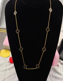 Nouveau luxe 10 trèfle pendentif collier bijoux pour femmes cadeau 9461645