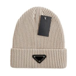 Nouveaux bonnets de luxe designer Winter Bean hommes et femmes Design de mode chapeaux en tricot automne bonnet de laine lettre jacquard unisexe chapeau de crâne chaud F-3