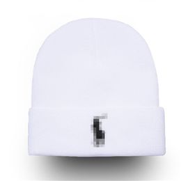 Nouveaux bonnets de luxe designer hiver hommes et femmes design de mode chapeaux en tricot automne casquette en laine lettre Polo unisexe chapeau chaud P-22