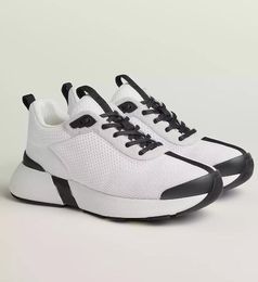 Nueva marca de lujo Hombres Heros Sneaker Zapatos Tejido técnico Gamuza Piel de cabra Entresuela de goma Entrenadores Vestido de fiesta de boda Placa-forma Casual Caminar Senderismo Zapato EU38-46 Caja