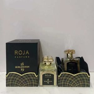 Nieuw luxemerk ROJA BURLINGTON PARFUMS 100 ml Keulen Roja Dove Parfum Men Fruitig en bloemengeur Paris Geur 3.4fl.oz Langdurige geur Good Spray Fast Ship